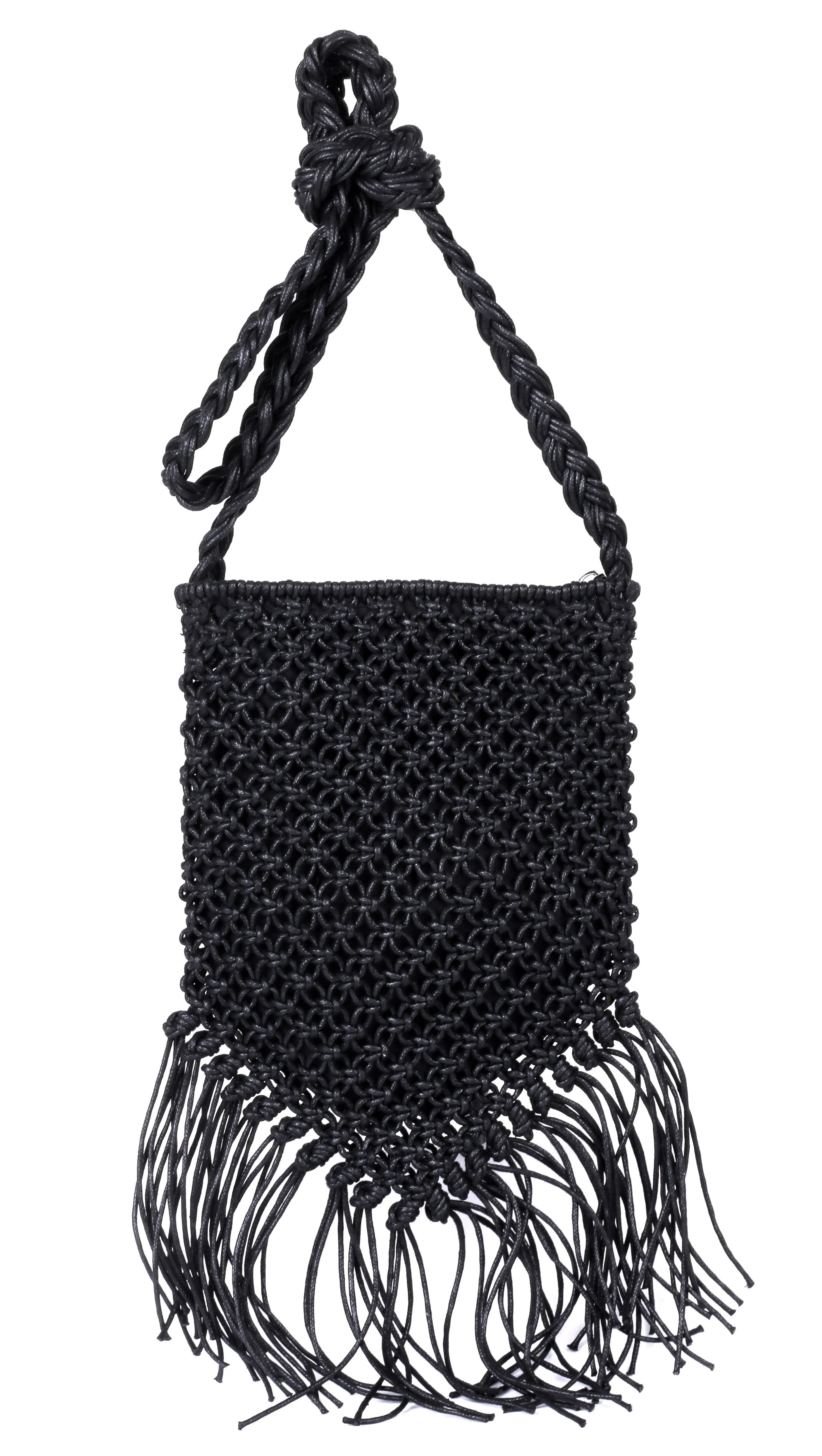 Boho Macrame Crossbody Bag II