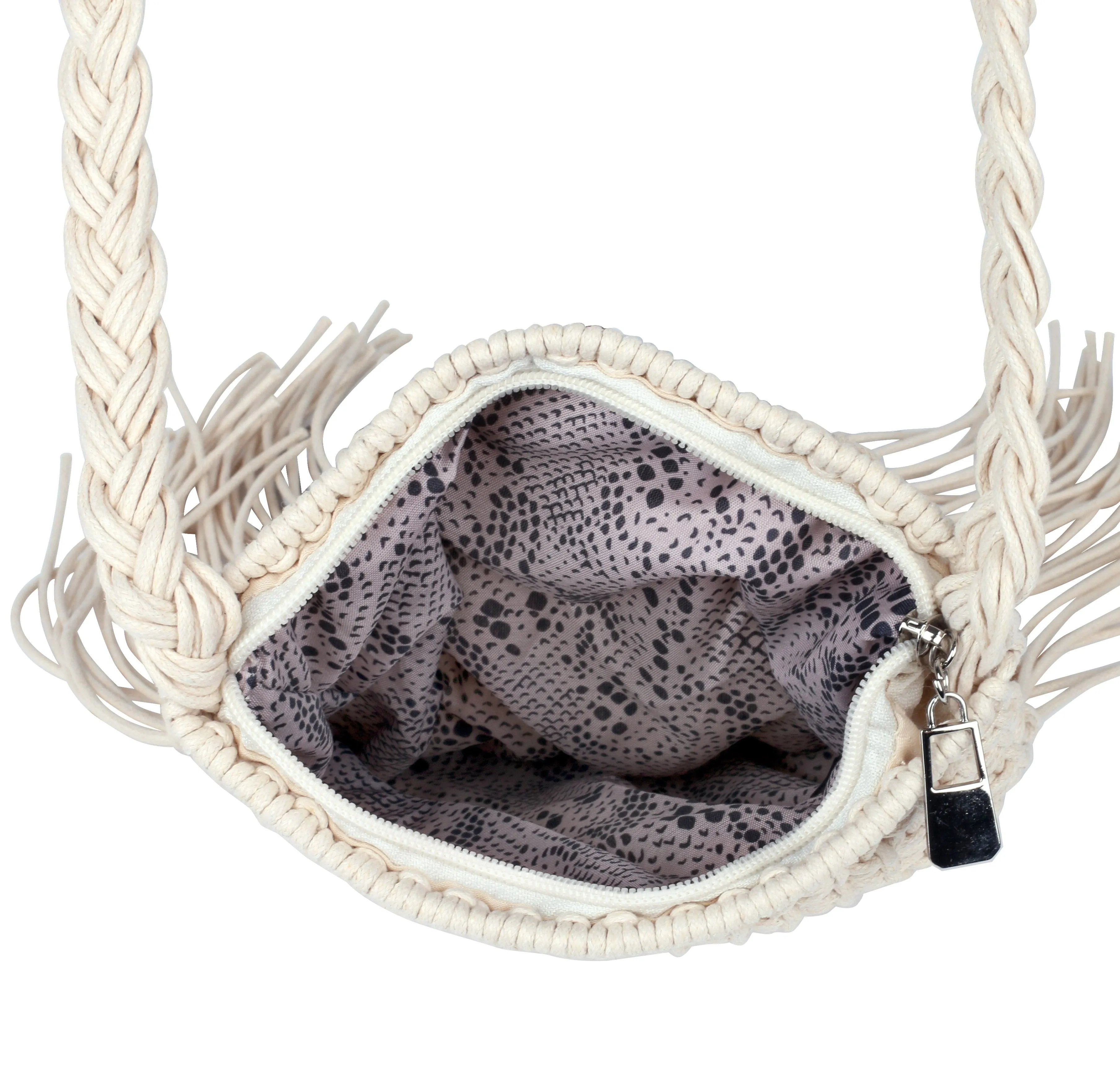 Boho Macrame Crossbody Bag II
