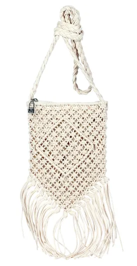 Boho Macrame Crossbody Bag II