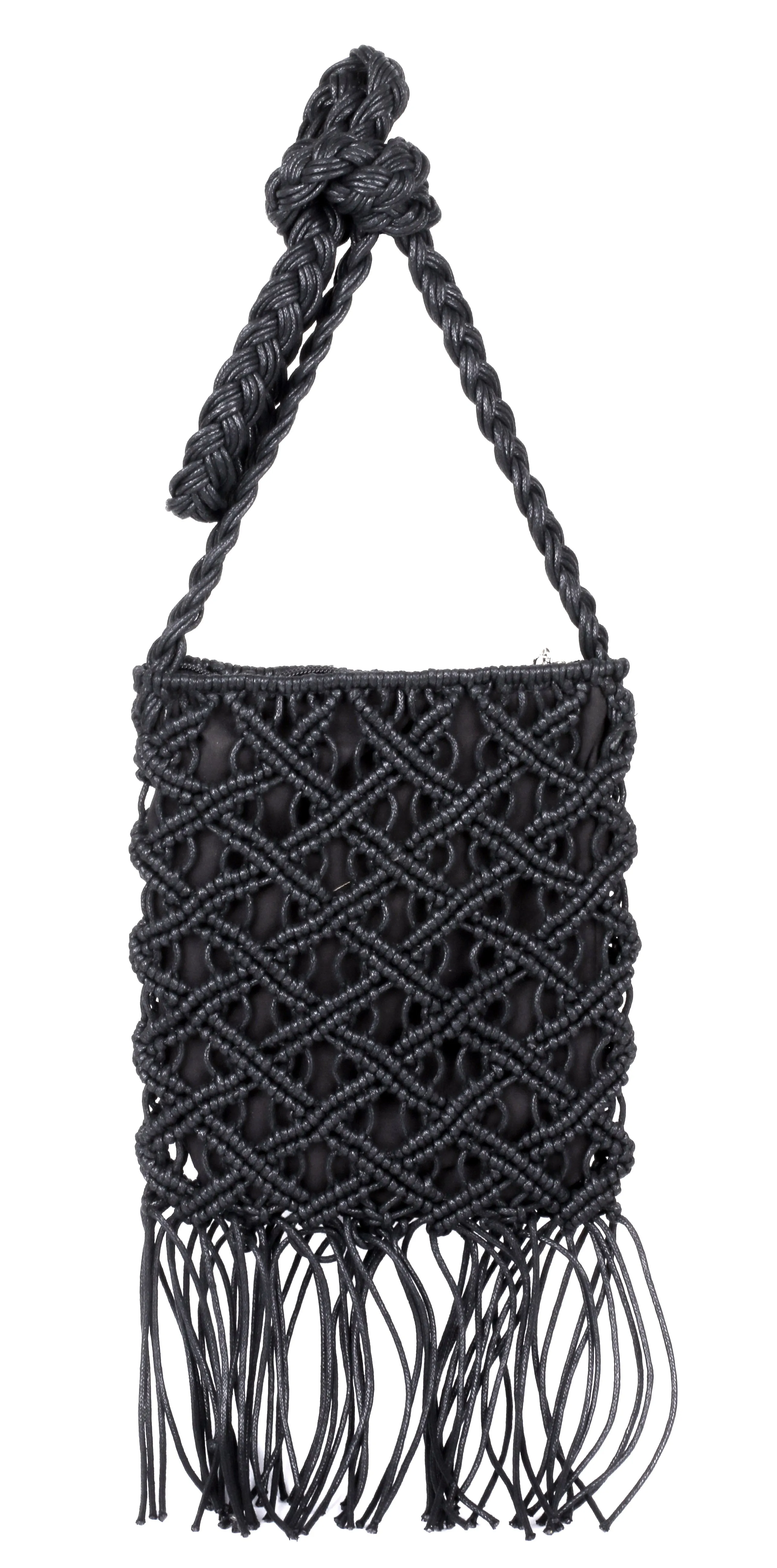 Boho Macrame Crossbody Bag IV