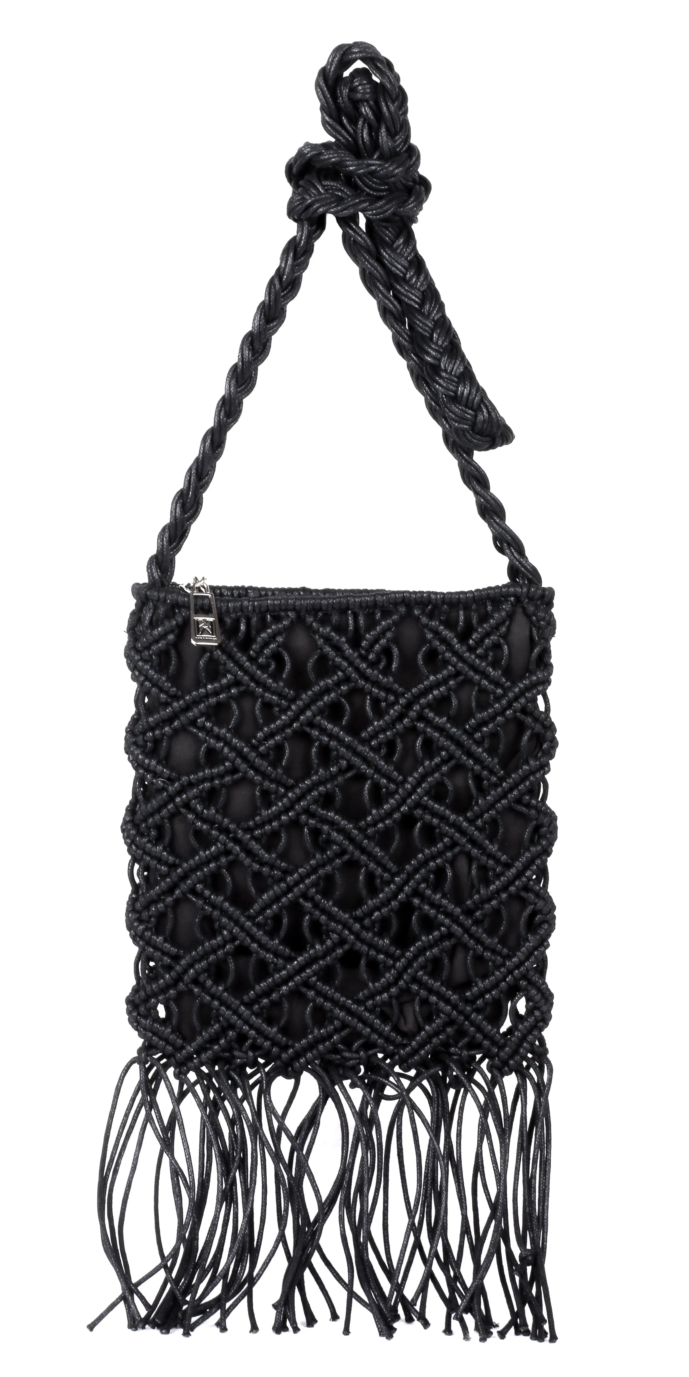 Boho Macrame Crossbody Bag IV