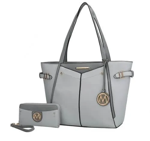 Chic Vegan Leather Morgan Tote Bag for Stylish Women