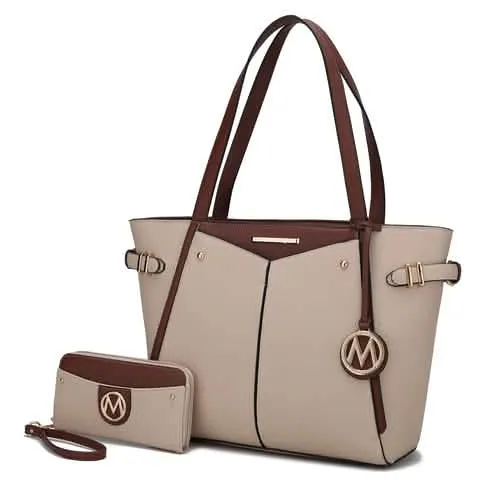 Chic Vegan Leather Morgan Tote Bag for Stylish Women