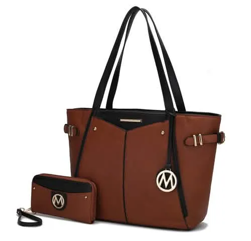 Chic Vegan Leather Morgan Tote Bag for Stylish Women