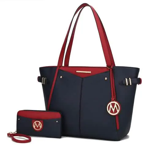 Chic Vegan Leather Morgan Tote Bag for Stylish Women
