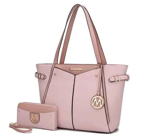 Chic Vegan Leather Morgan Tote Bag for Stylish Women