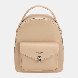 David Jones PU Leather Backpack Bag