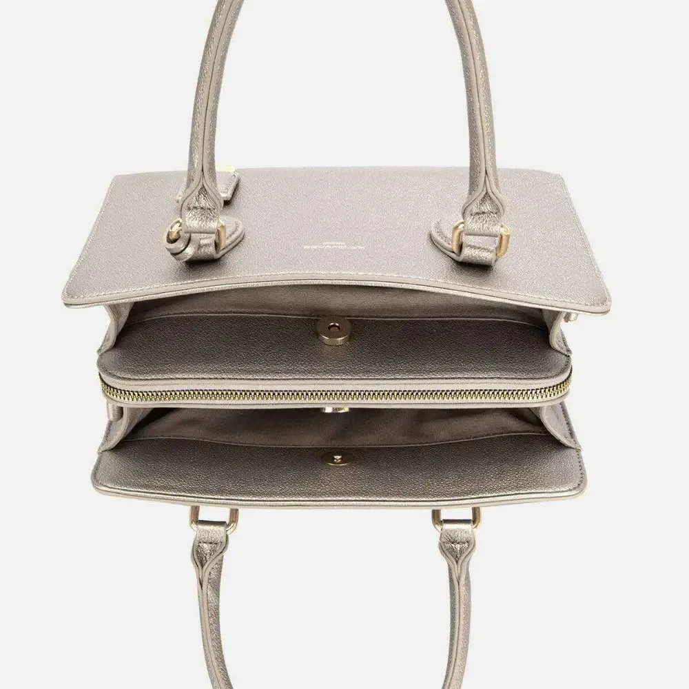 David Jones PU Leather Handbag A Timeless Piece for Luxury Fashion for Woman