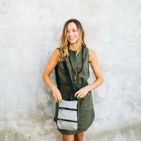 Diamond Pattern Travel Bag