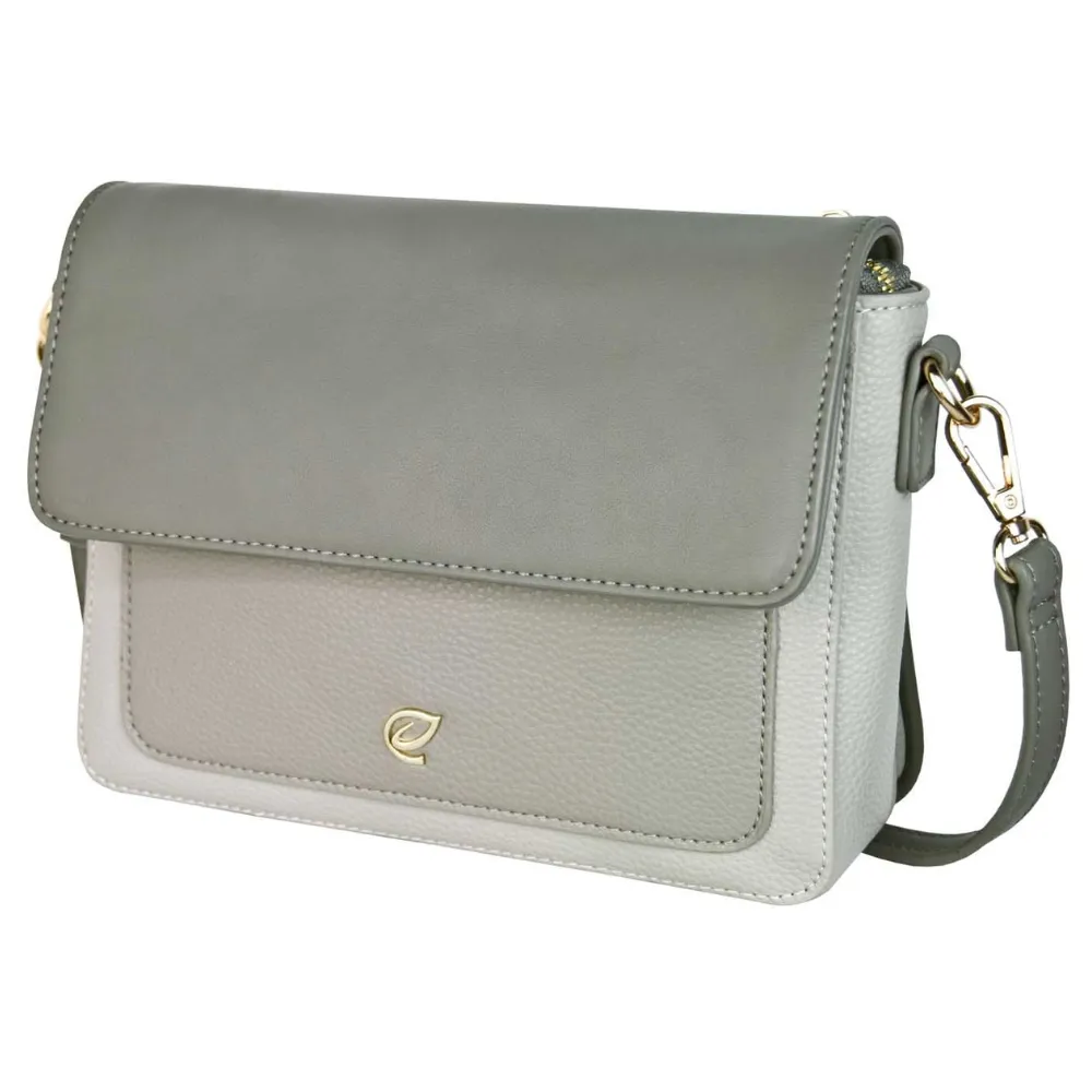 Espe Cheri Grey Crossbody Bag (Women's)