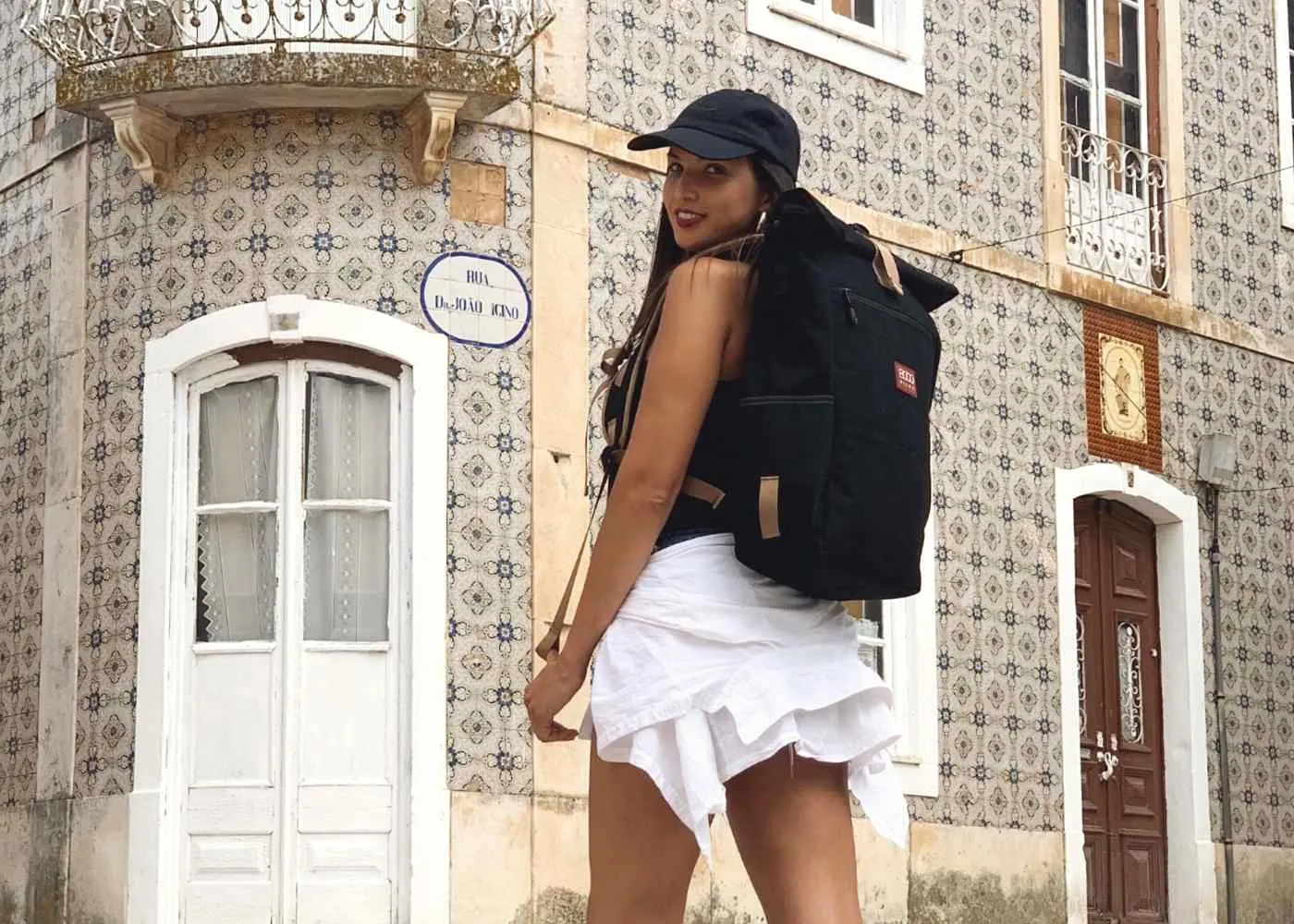 Everyday Vegan Hemp Backpack | Black