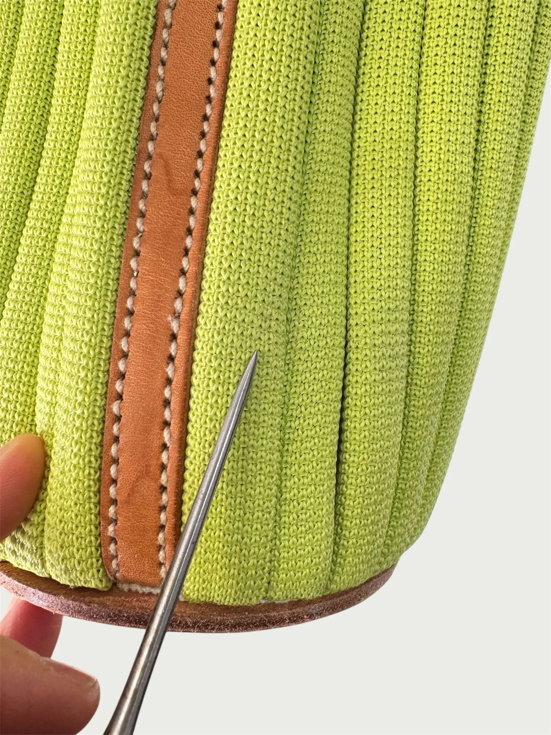 Exhale Supernova Crossbody Mini in Electric Lime, standard strap / OG Price: $195.00