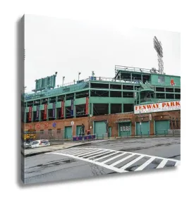 Gallery Wrapped Canvas, The Famous Fenway Park Stadium In Boston Boston Massachusetts April 3 2017