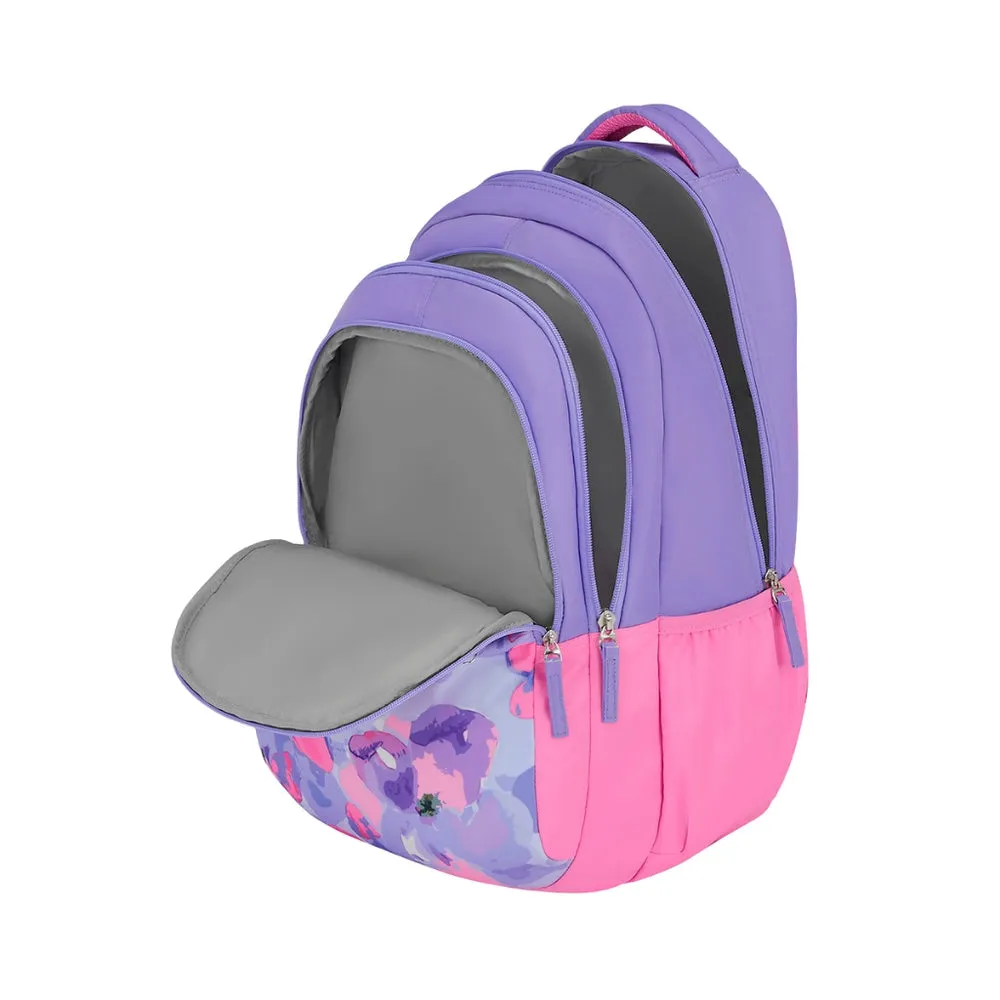 Genie Waterlily 36L  School Backpack With Premium Fabric