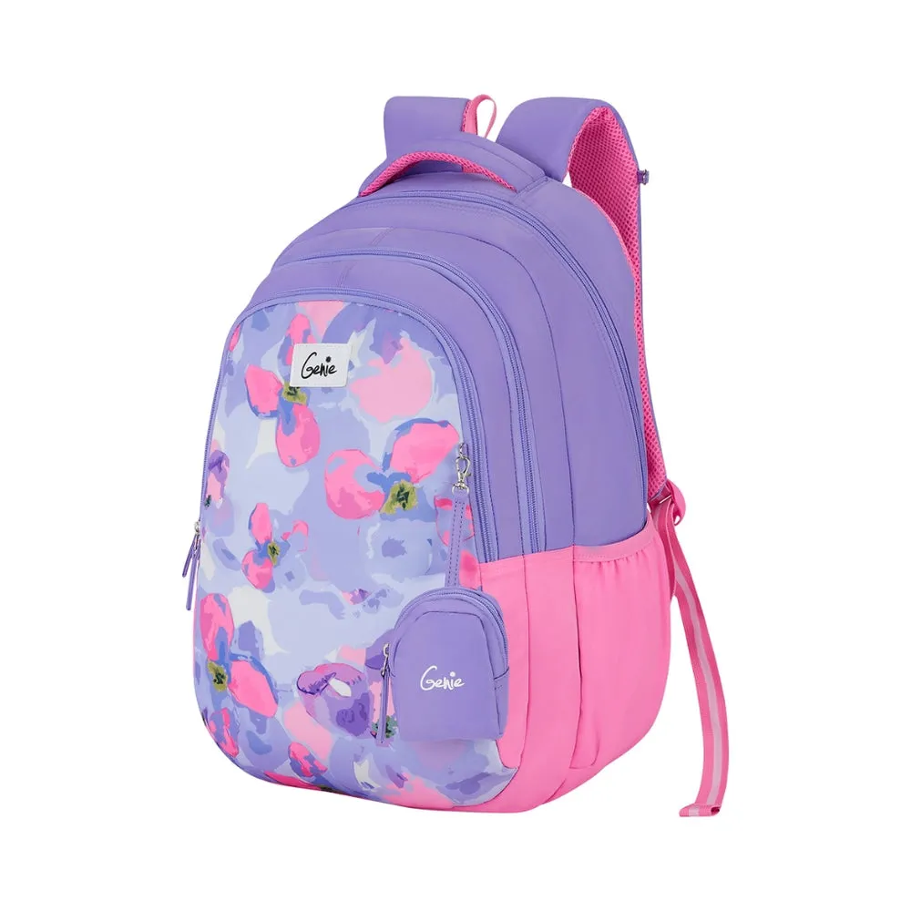 Genie Waterlily 36L  School Backpack With Premium Fabric