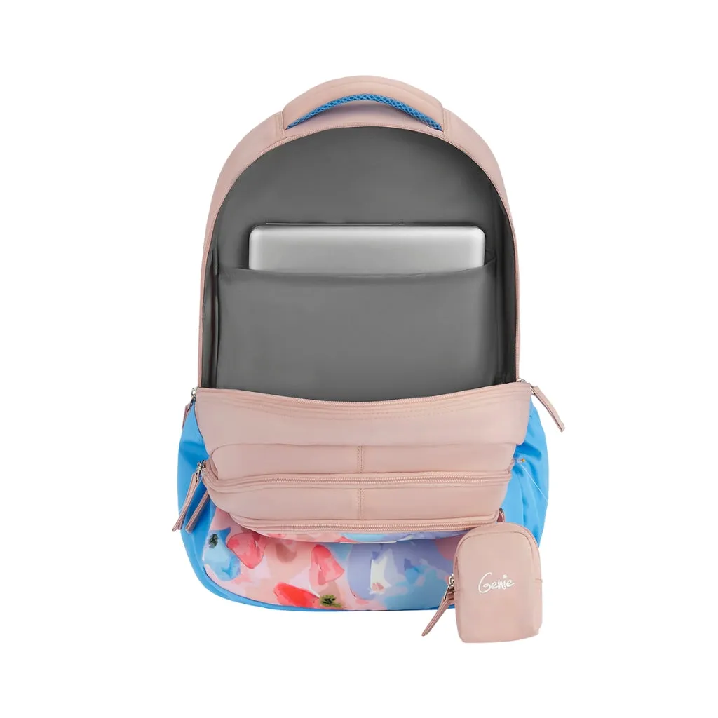 Genie Waterlily 36L  School Backpack With Premium Fabric