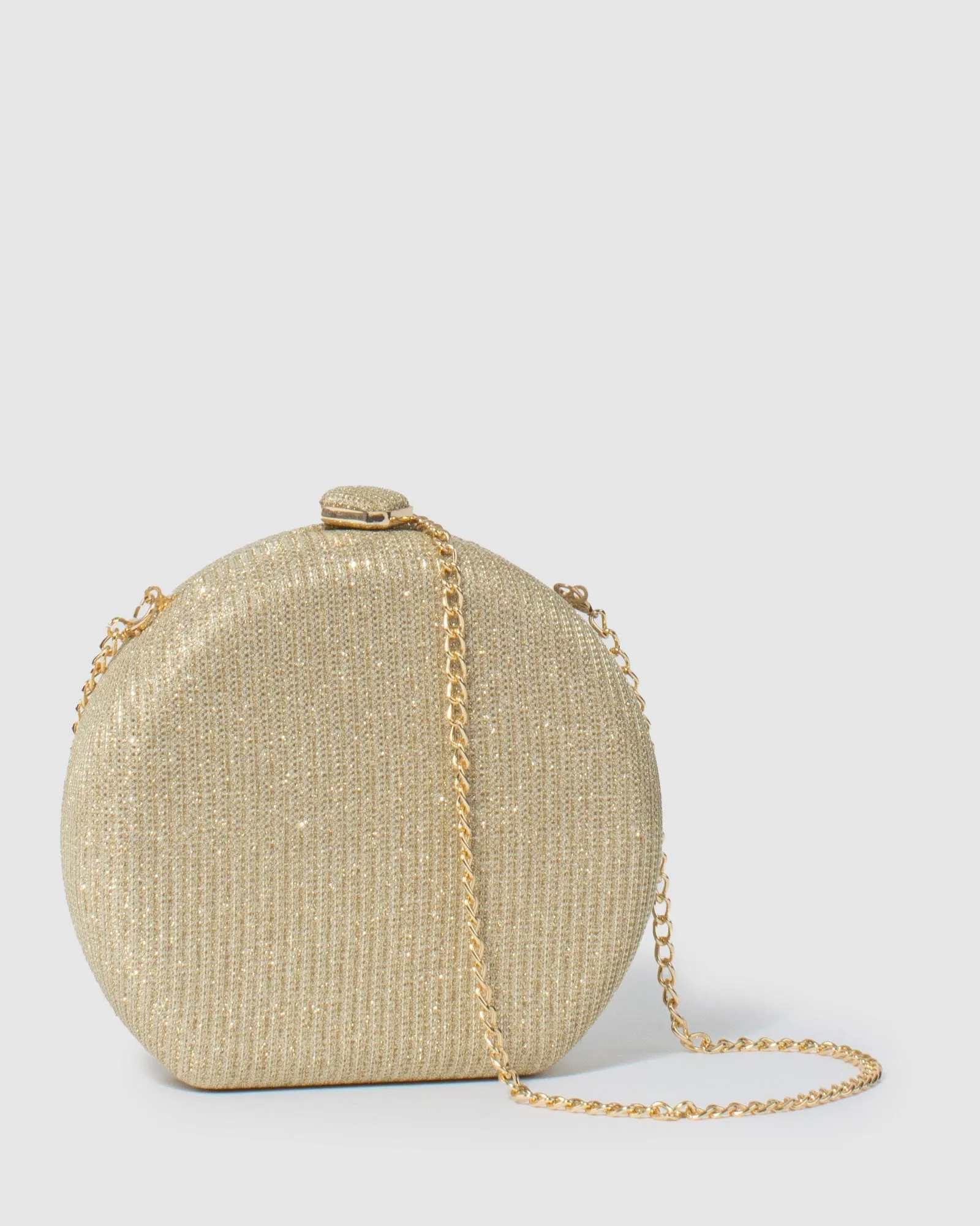 Gold Jayde Clutch Bag