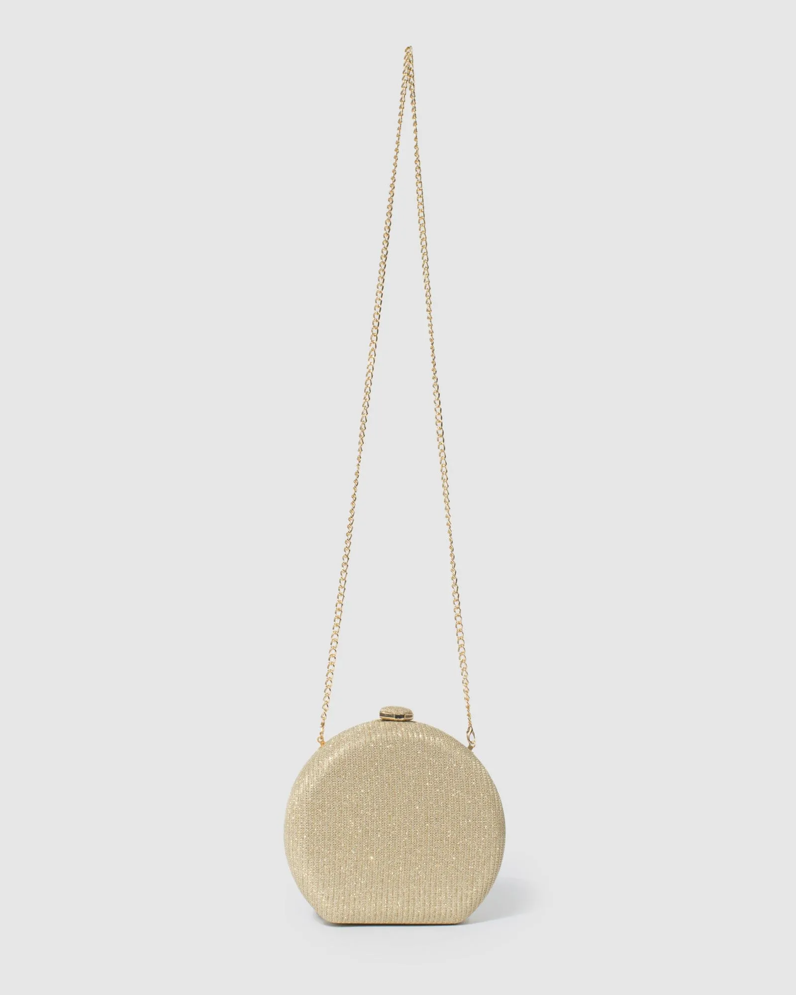 Gold Jayde Clutch Bag