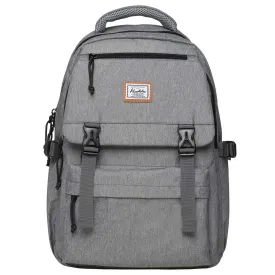 KAUKKO Backpack for School,  KS23 ( Grey / 18.4L )