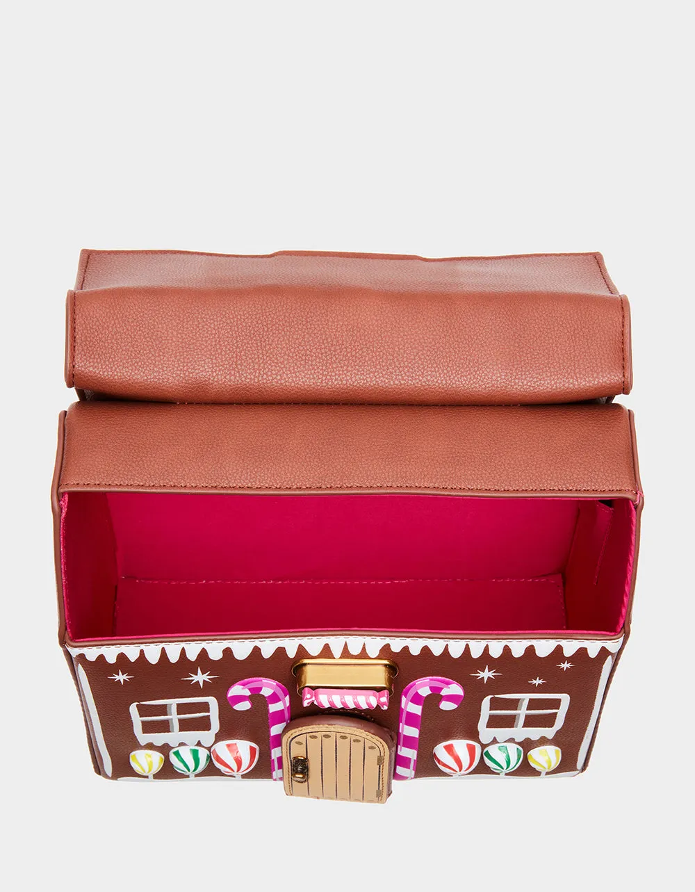 KITSCH GINGERBREAD HOUSE CROSSBODY MULTI