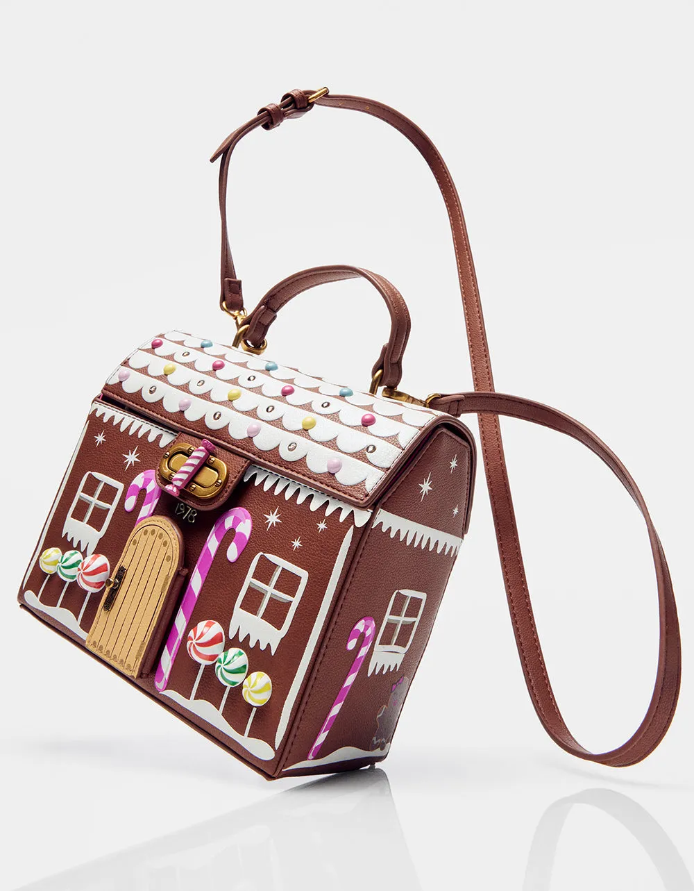 KITSCH GINGERBREAD HOUSE CROSSBODY MULTI
