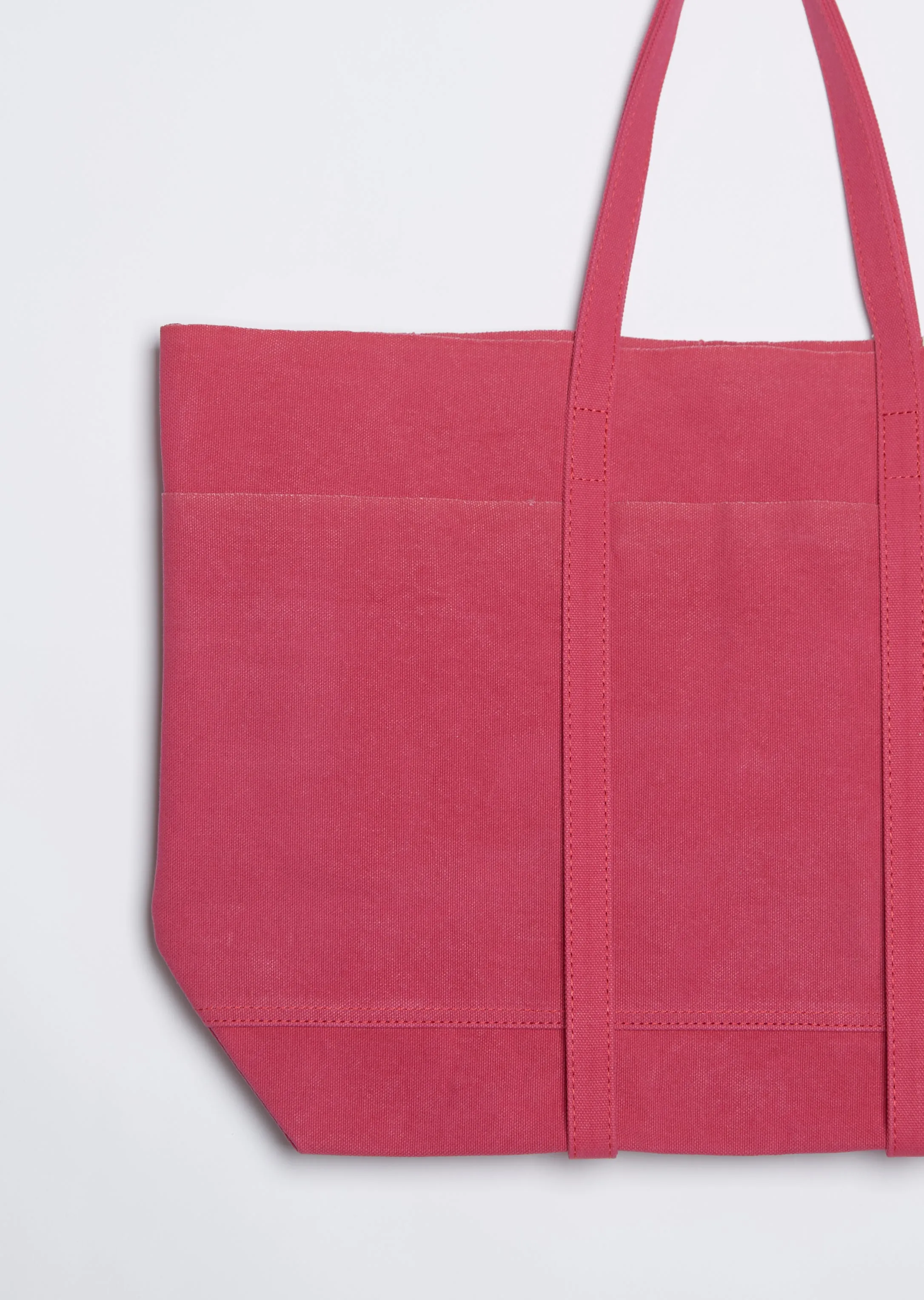 Light Ounce Canvas Tote L — Pink