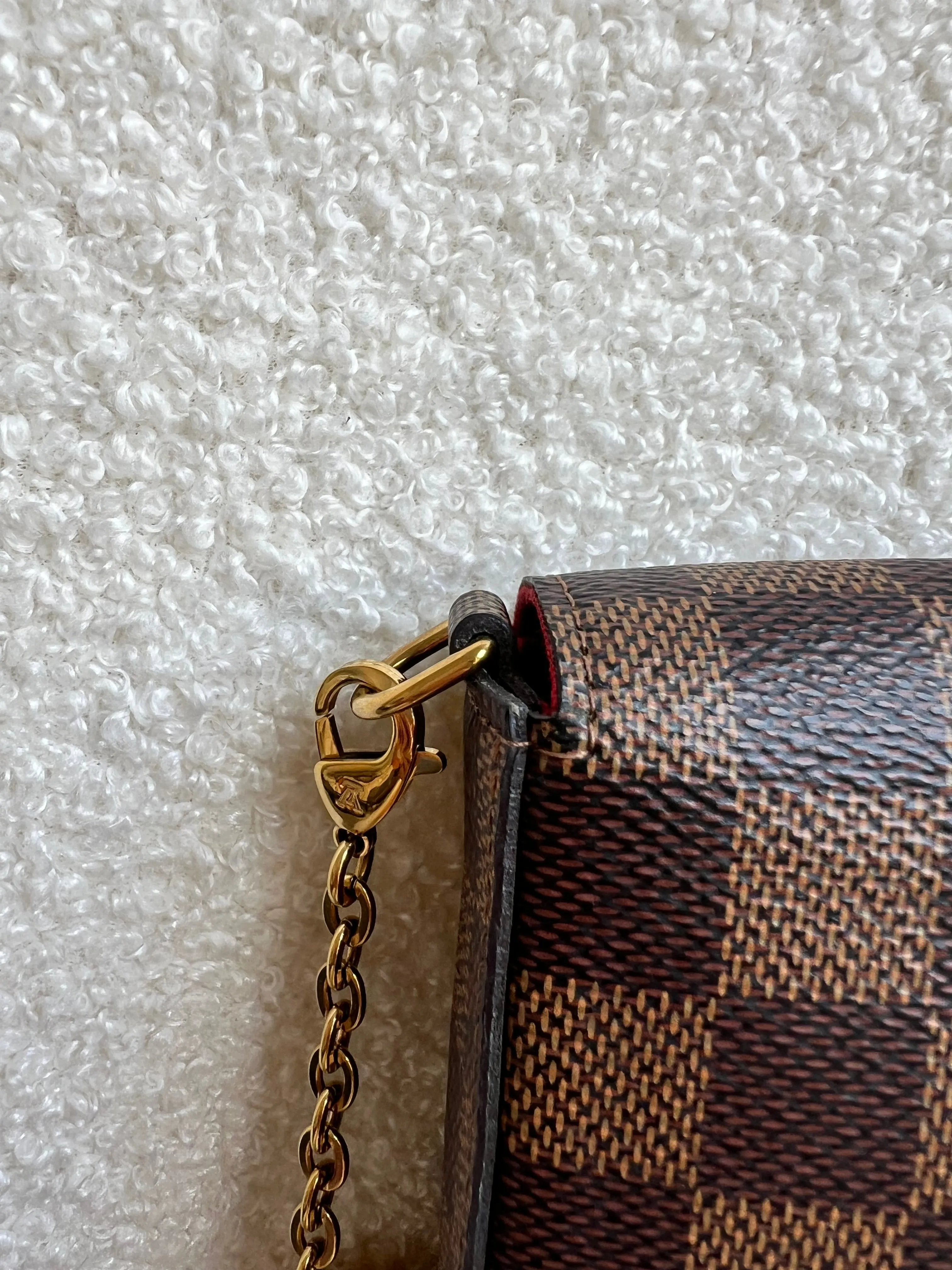 Louis Vuitton Felicie Pochette Damier Ebene (RRP £1060)
