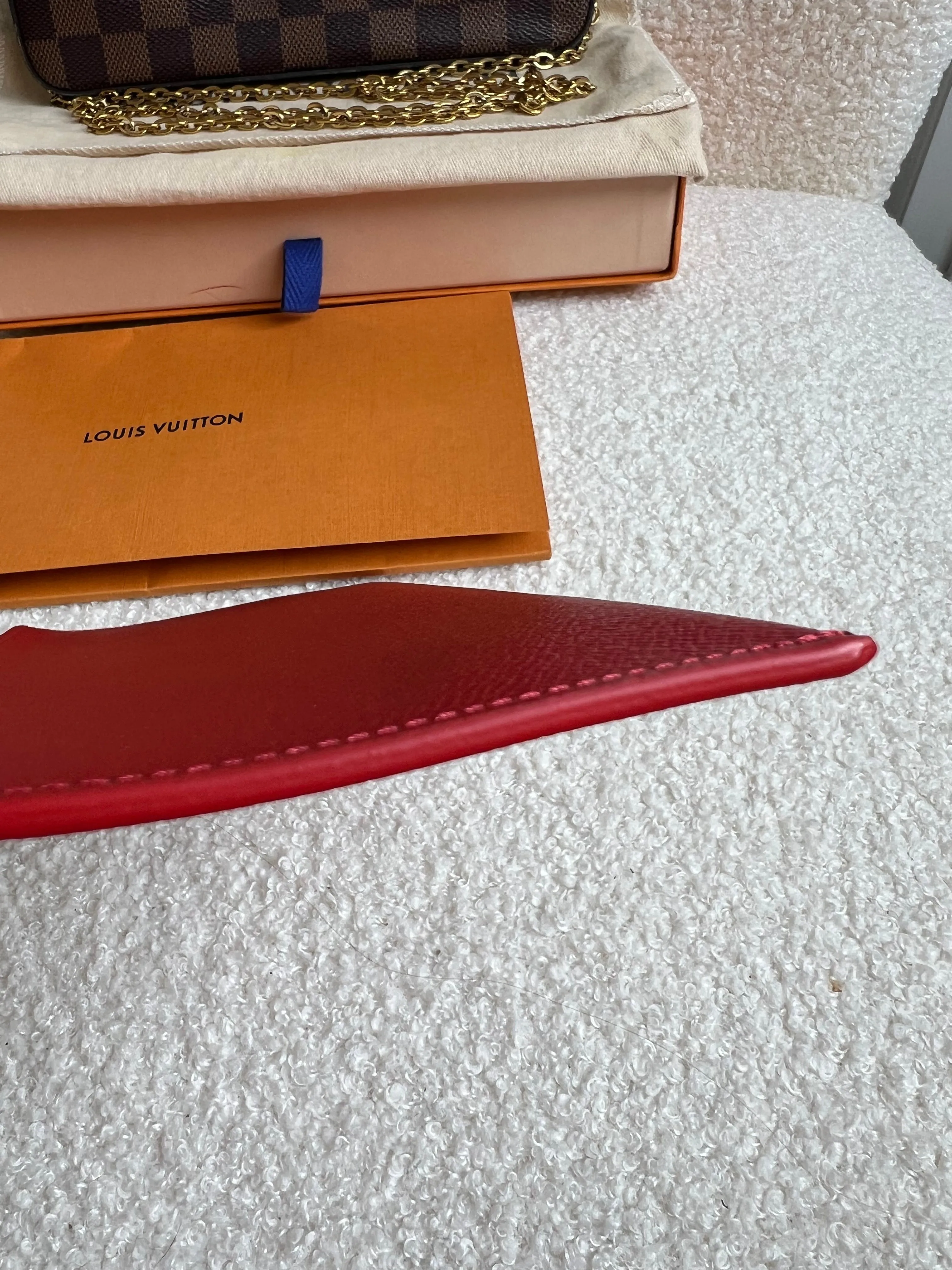Louis Vuitton Felicie Pochette Damier Ebene (RRP £1060)