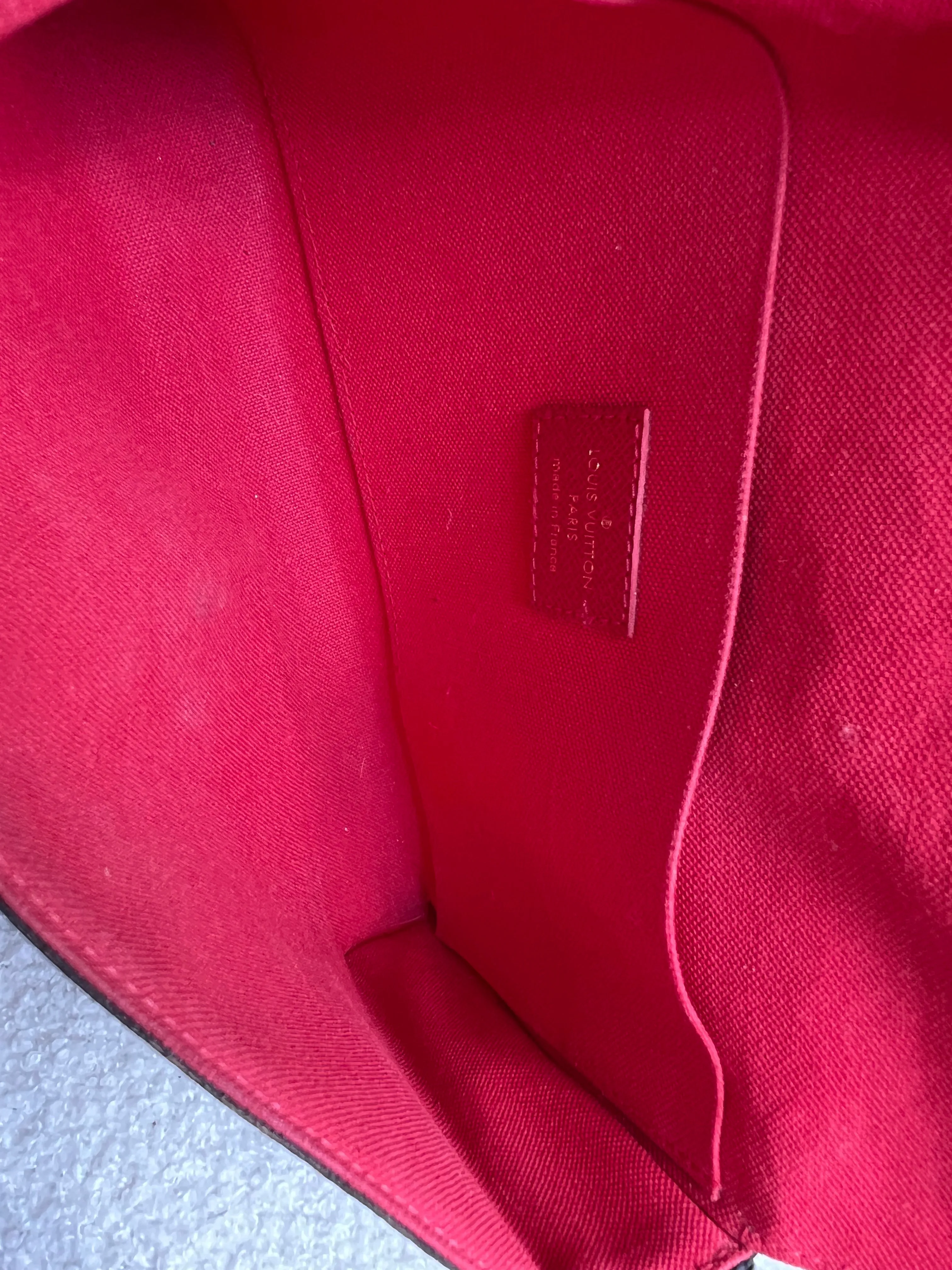 Louis Vuitton Felicie Pochette Damier Ebene (RRP £1060)