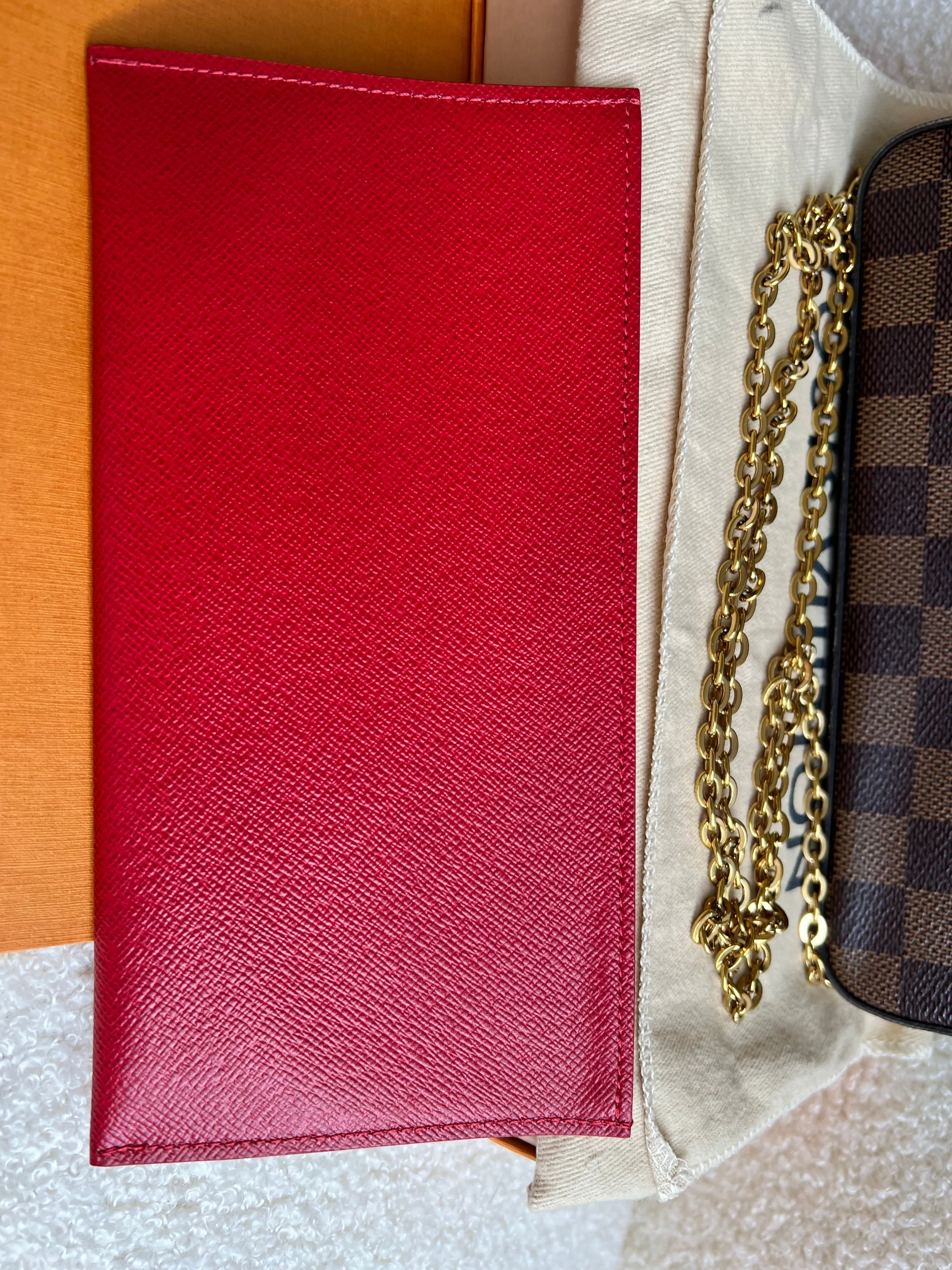 Louis Vuitton Felicie Pochette Damier Ebene (RRP £1060)