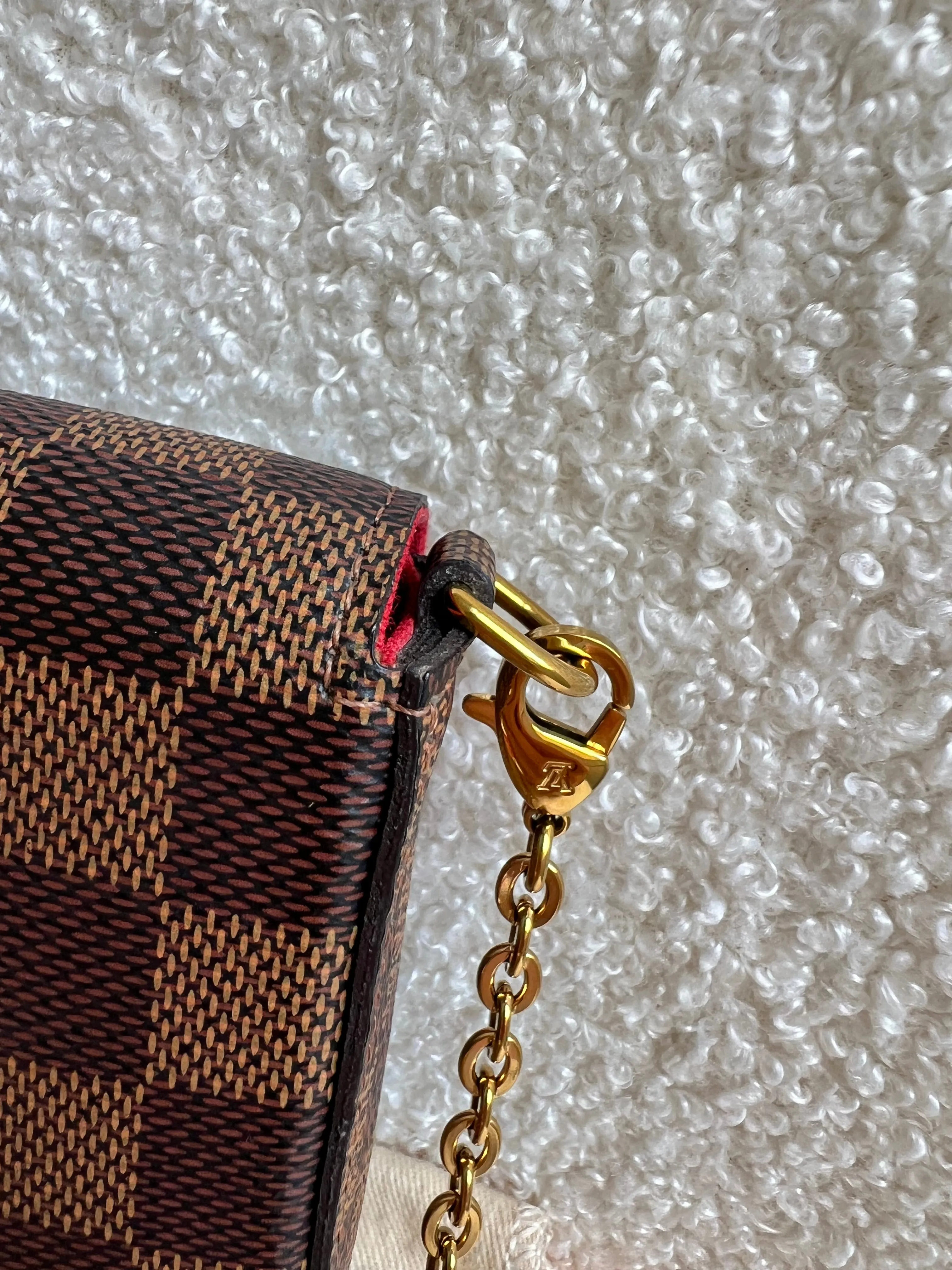 Louis Vuitton Felicie Pochette Damier Ebene (RRP £1060)