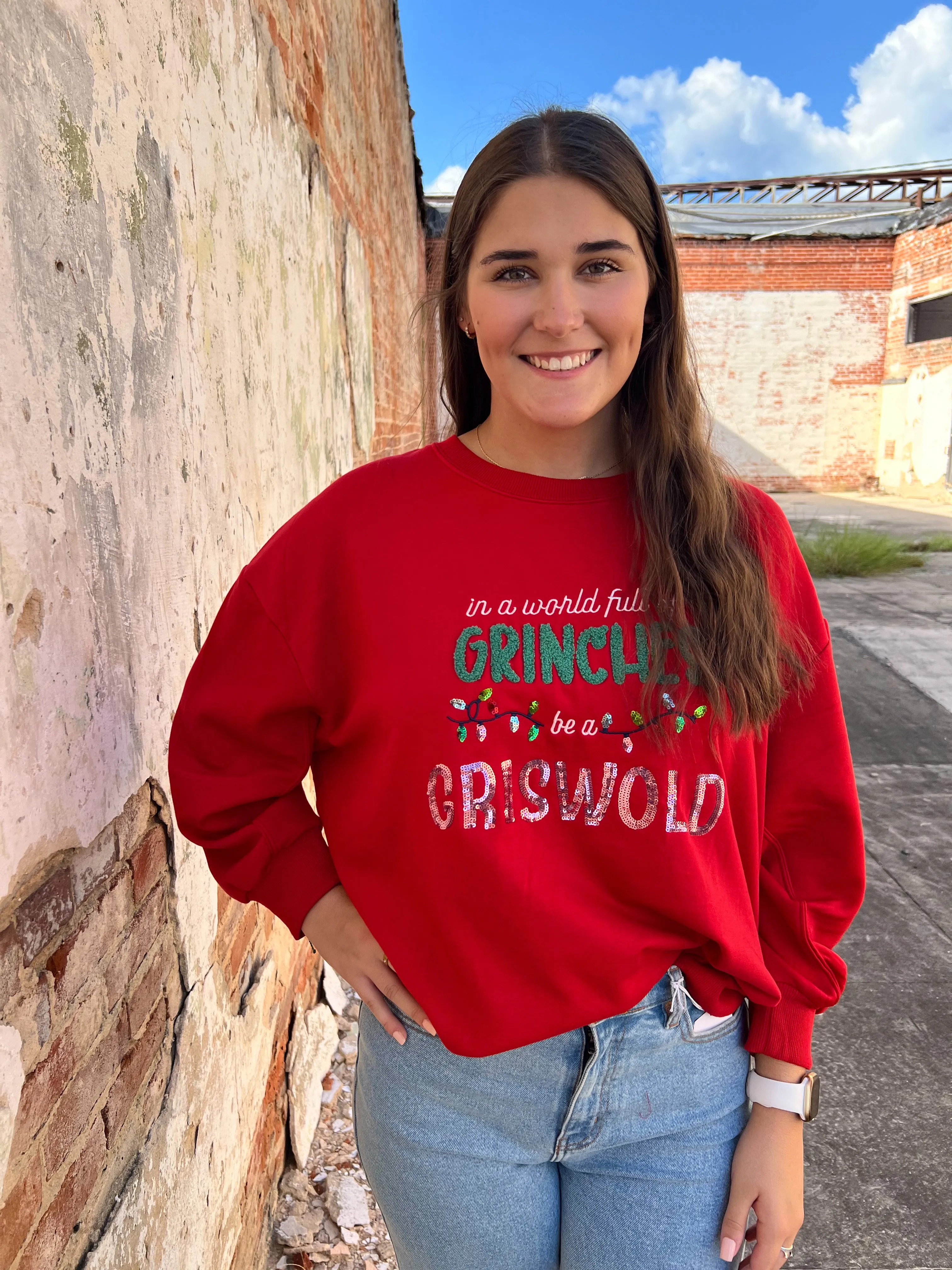 Mary Square Sarah Sweatshirt | Griswold