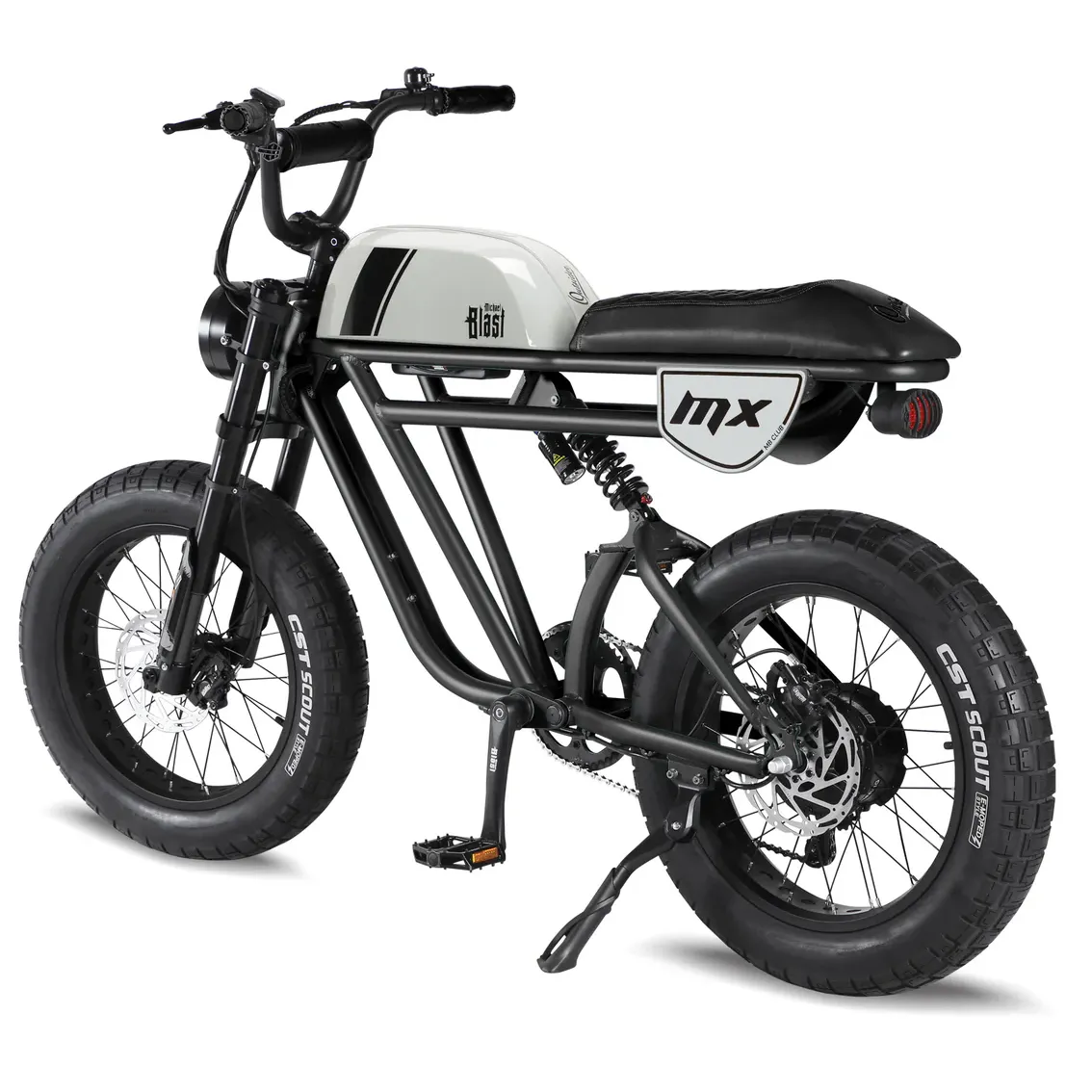 Michael Blast 750W 48V Outsider MX Fat Tire Electric Bike