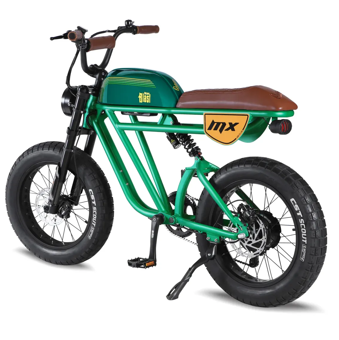 Michael Blast 750W 48V Outsider MX Fat Tire Electric Bike