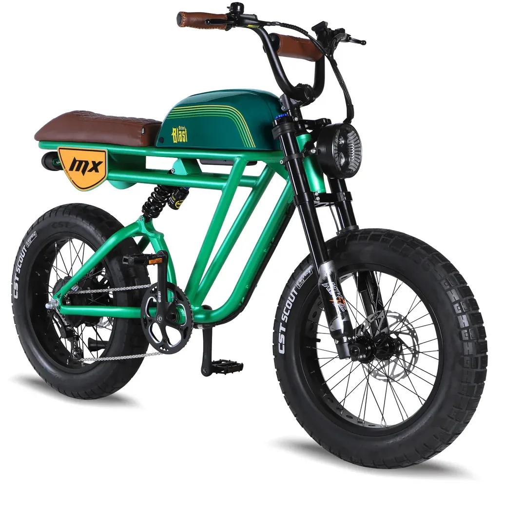 Michael Blast 750W 48V Outsider MX Fat Tire Electric Bike