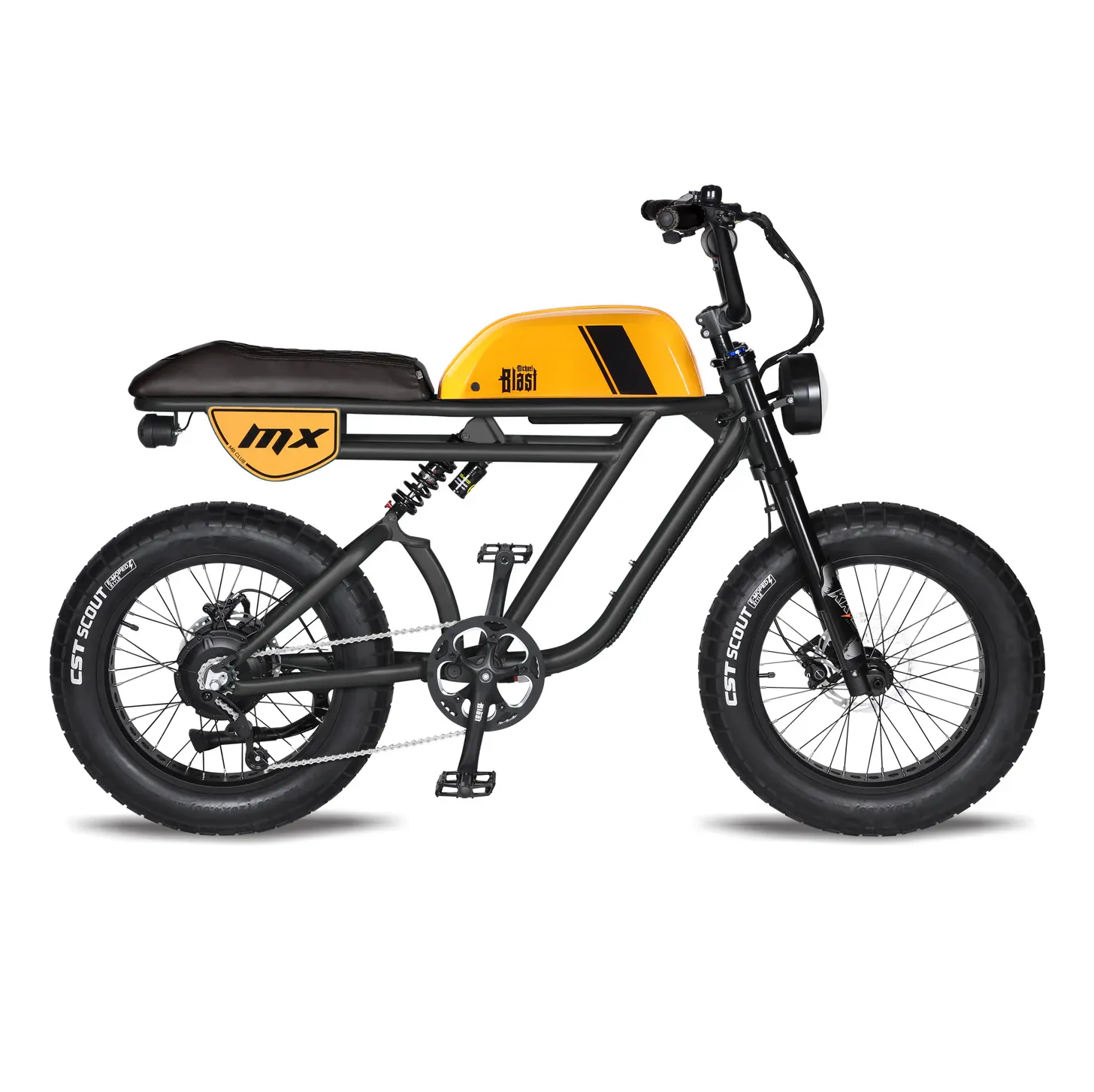 Michael Blast 750W 48V Outsider MX Fat Tire Electric Bike