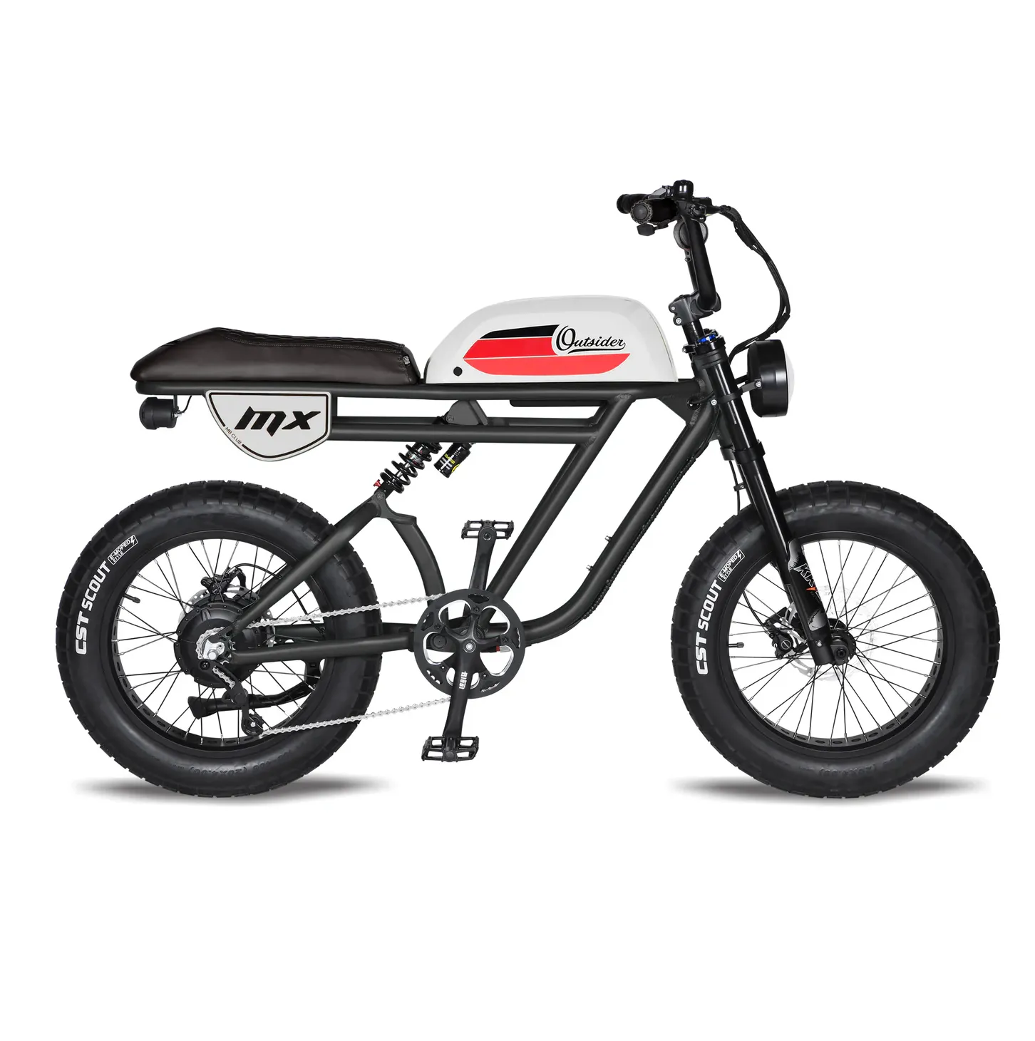 Michael Blast 750W 48V Outsider MX Fat Tire Electric Bike