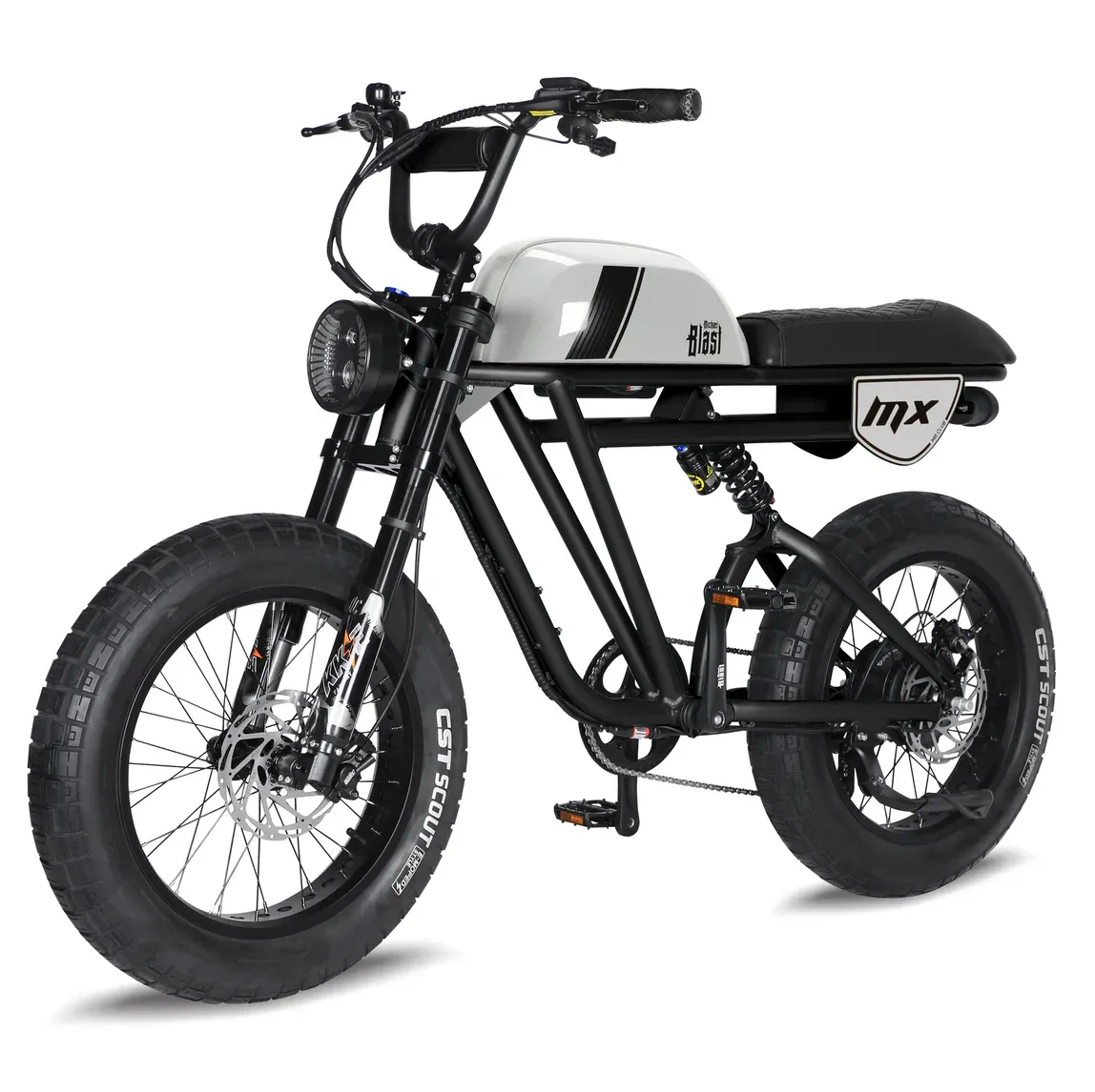 Michael Blast 750W 48V Outsider MX Fat Tire Electric Bike