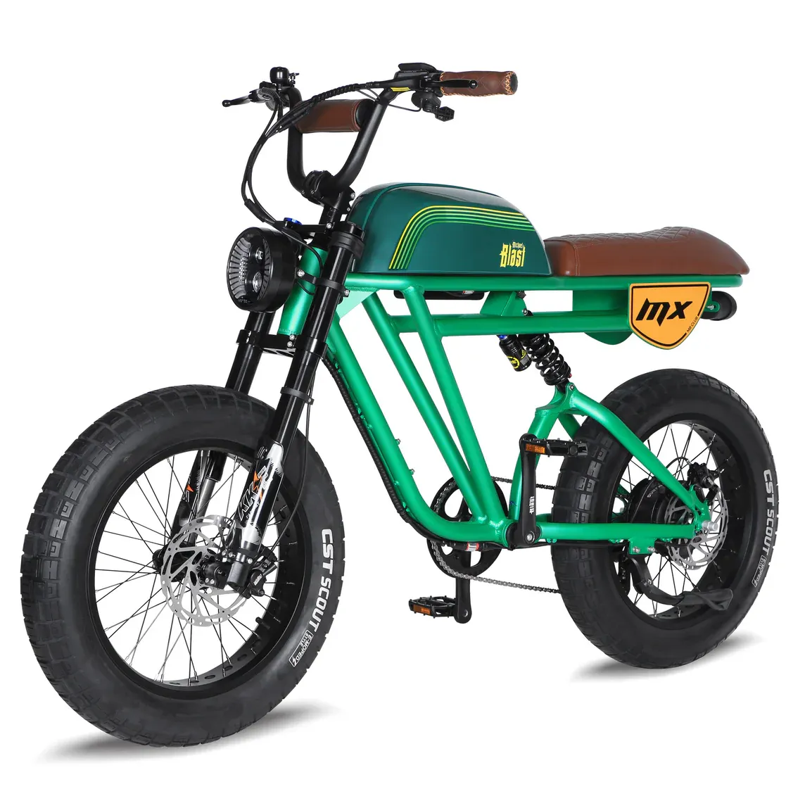 Michael Blast 750W 48V Outsider MX Fat Tire Electric Bike