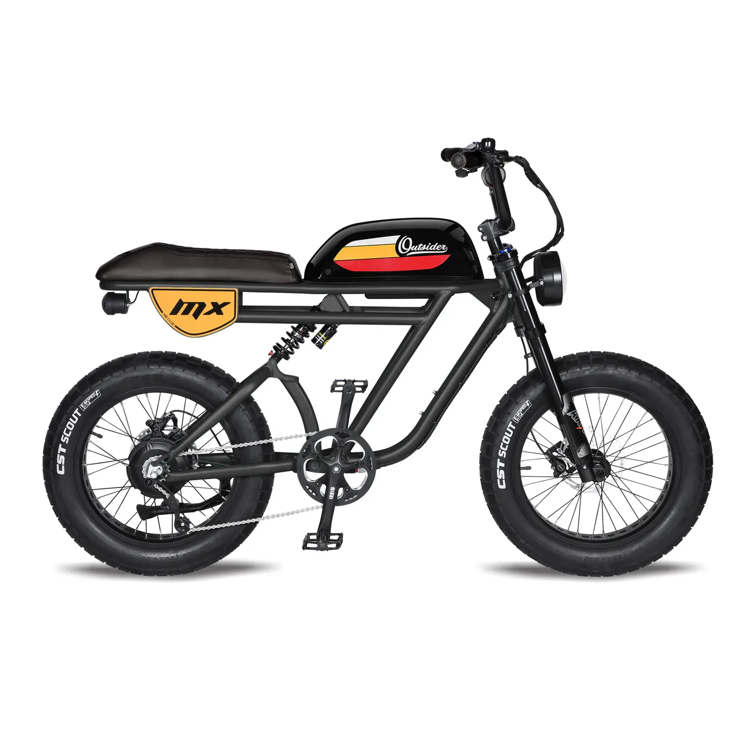 Michael Blast 750W 48V Outsider MX Fat Tire Electric Bike