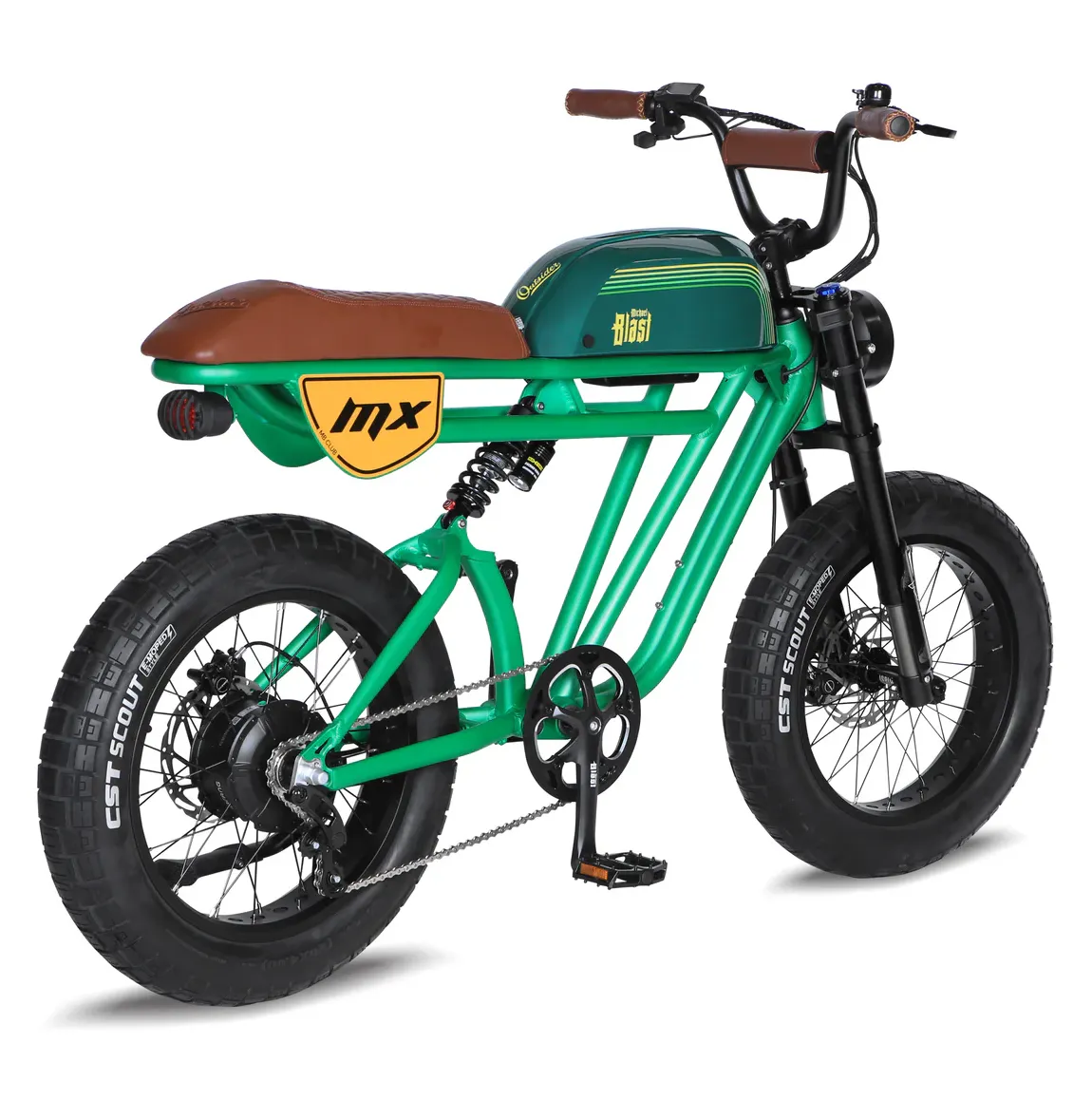 Michael Blast 750W 48V Outsider MX Fat Tire Electric Bike
