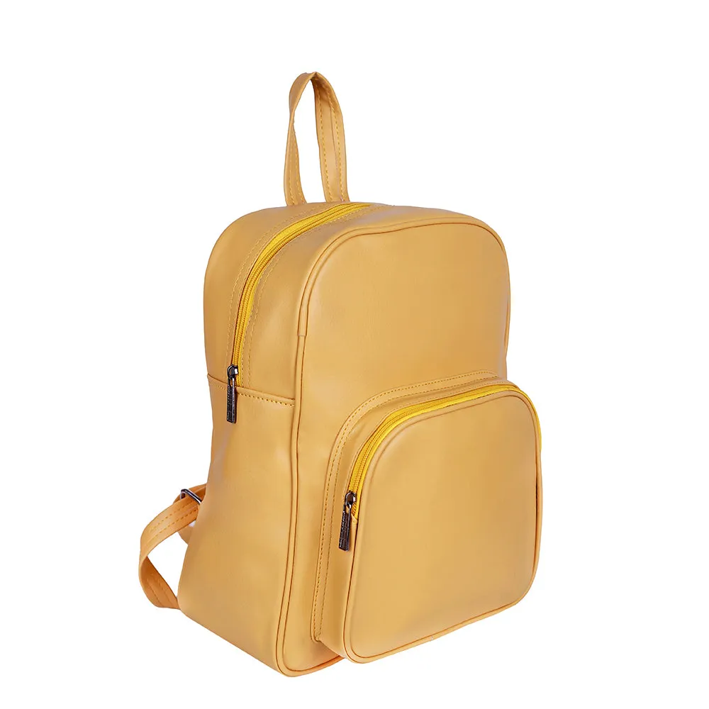 Mustard Yellow Backpack