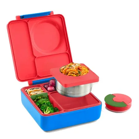 OmieBox 2.0 Smarter Bundle - Bento Box, Tote & Cutlery