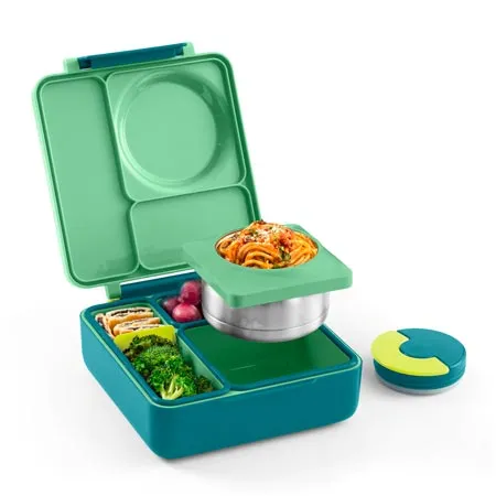 OmieBox 2.0 Smarter Bundle - Bento Box, Tote & Cutlery