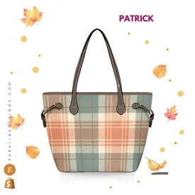 Patrick Leather Bag| Perfect Autumn Gift for Her | Elegant & Durable Fashion Tote