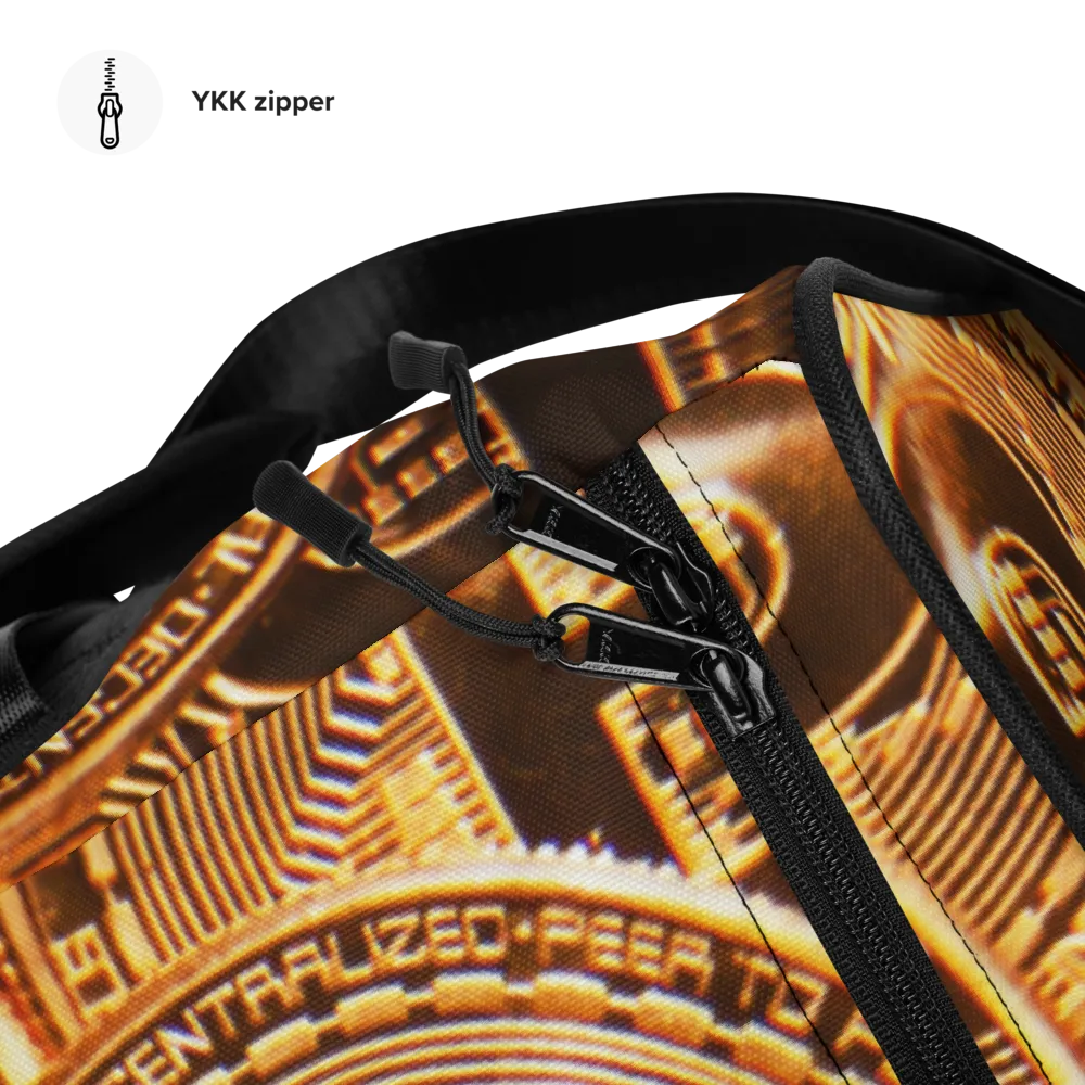 ROYAL ICONIC | Bitcoin Billionaire Money Manifest Duffle Bag The New Economy Iconic BB's Crypto Cash Secure the Bag | Btc Digital Gold Variants