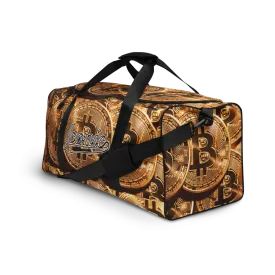 ROYAL ICONIC | Bitcoin Billionaire Money Manifest Duffle Bag The New Economy Iconic BB's Crypto Cash Secure the Bag | Btc Gold Standard Variants