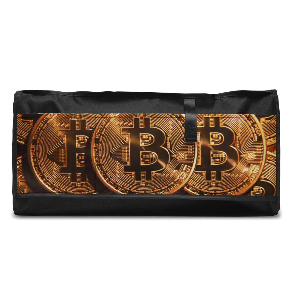 ROYAL ICONIC | Bitcoin Billionaire Money Manifest Duffle Bag The New Economy Iconic BB's Crypto Cash Secure the Bag | Btc Gold Standard Variants