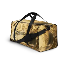 ROYAL ICONIC | Bitcoin Billionaire Money Manifest Duffle Bag The New Economy Iconic BB's Crypto Cash Secure the Bag | Gold Standard Variants