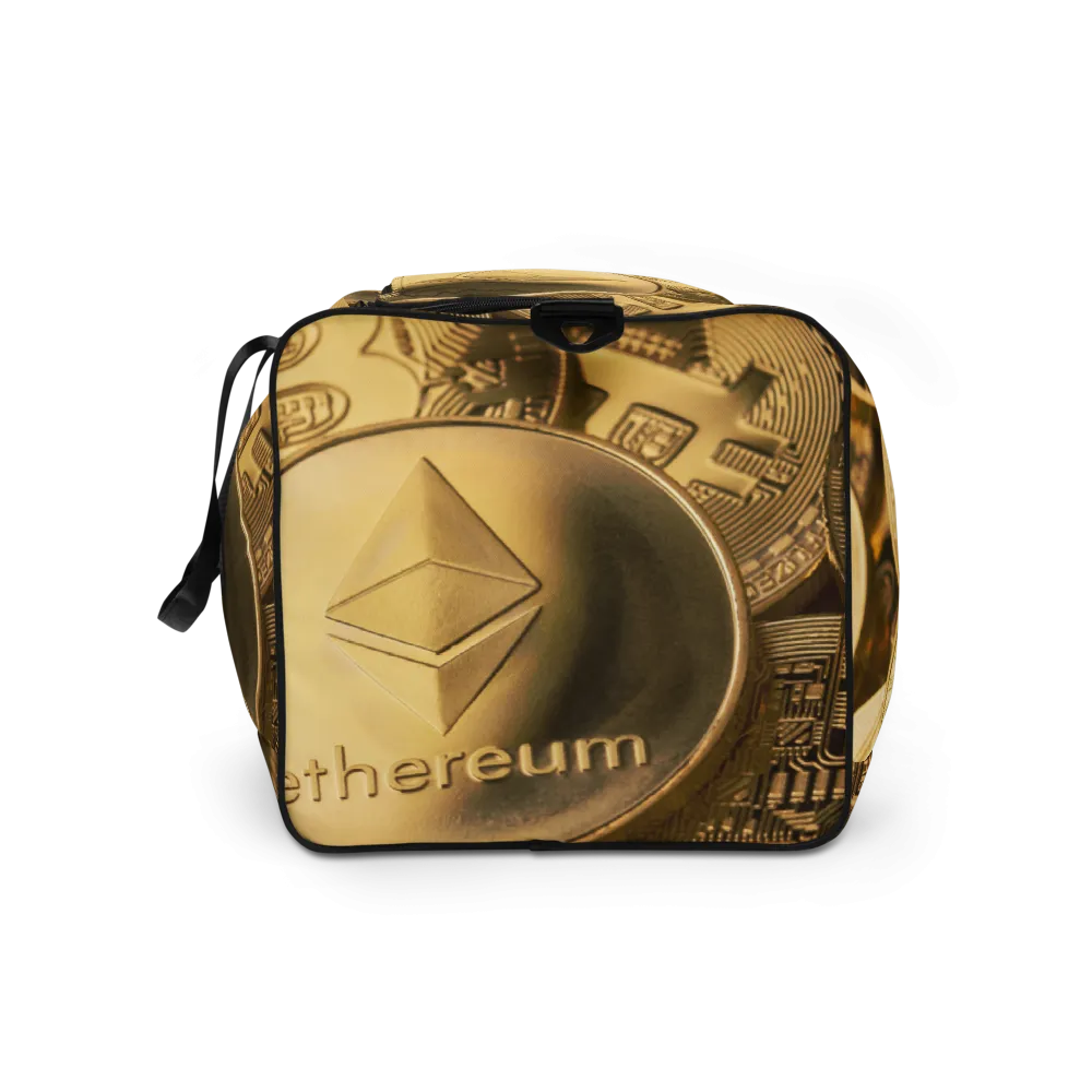 ROYAL ICONIC | Bitcoin Billionaire Money Manifest Duffle Bag The New Economy Iconic BB's Crypto Cash Secure the Bag | Gold Standard Variants